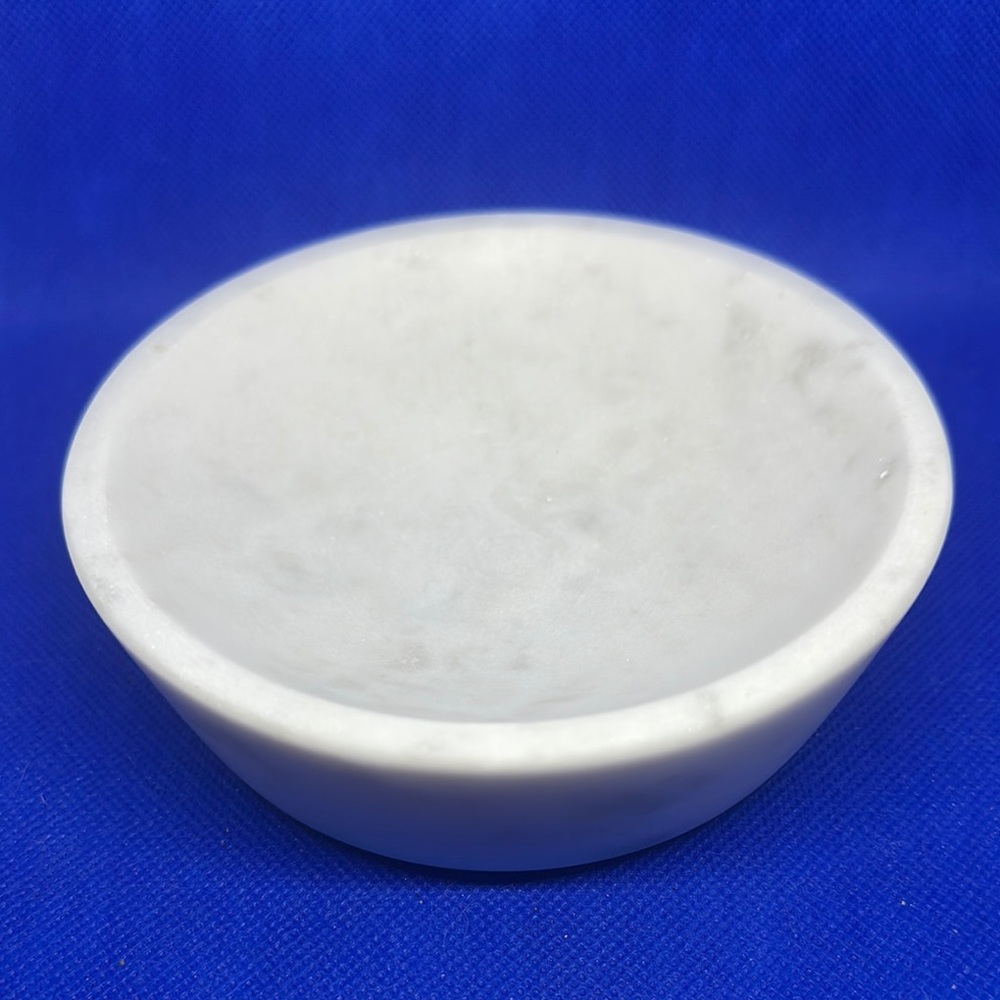 Elegant White Marble Bowl